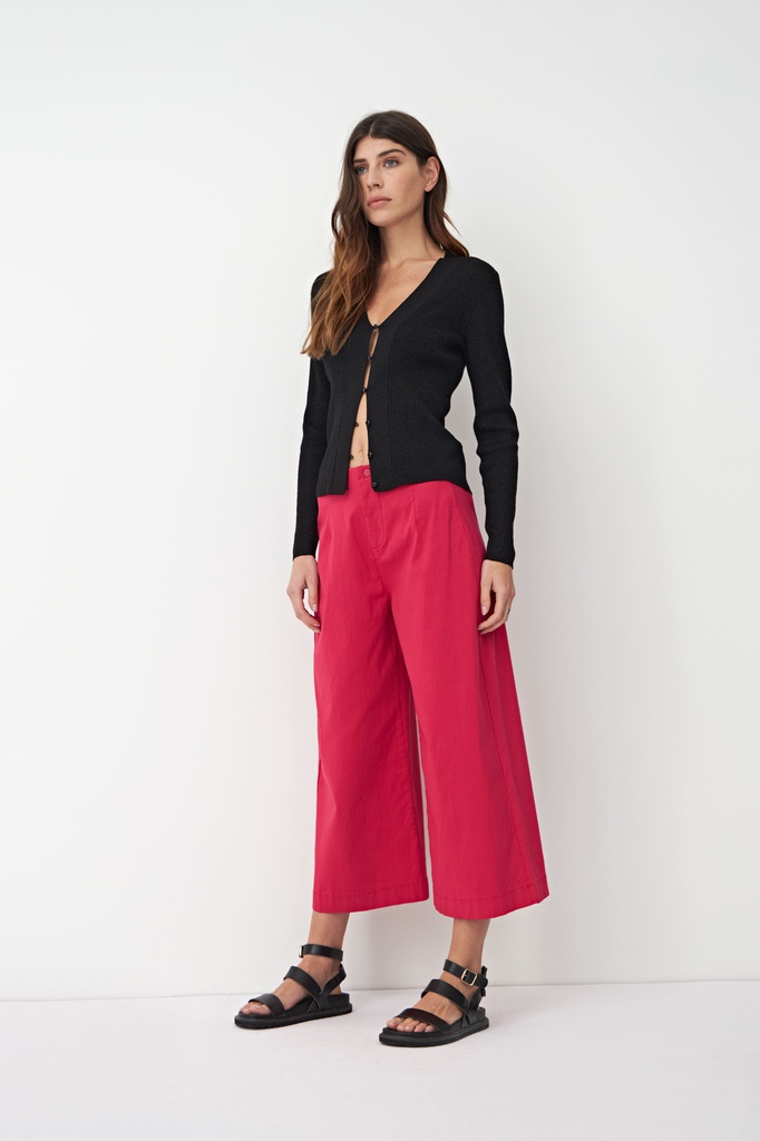 L145GPP1 PANTALON CULOTTE DE PIERNA ANCHA