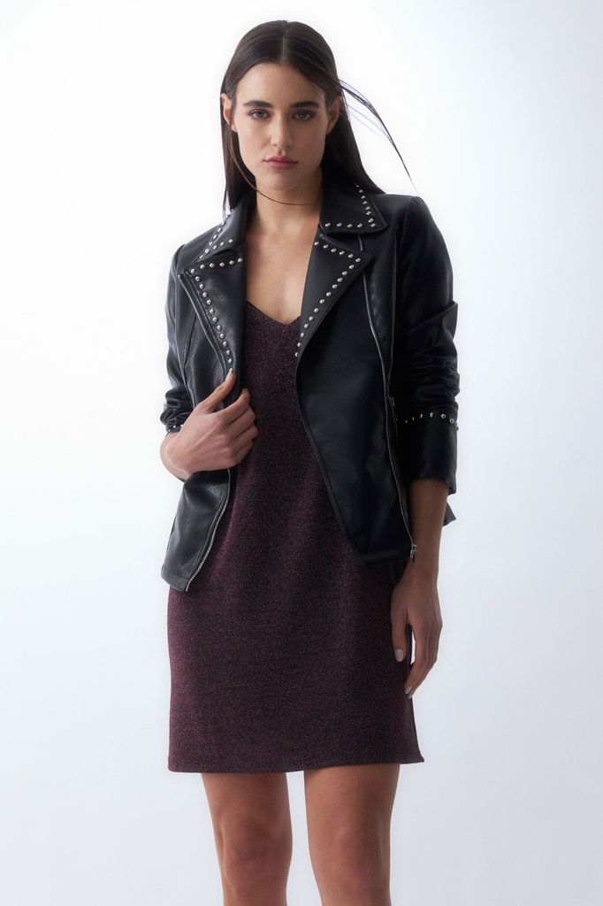 L145GDM2 VESTIDO DE LUREX