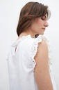 L158GTS3 MUSCULOSA ROMANTICA CON ALFORZAS