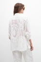 L158GBL2 CAMISA REJILLA FLORAL