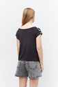 L158GBH4 BLUSA FRENTE ESTAMPADO ABSTRACTO