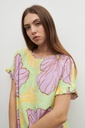 L158GDM8 VESTIDO CON ESTAMPA FLORAL