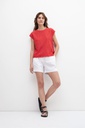 L158GPH3 SHORT DE LINO CON PINZAS