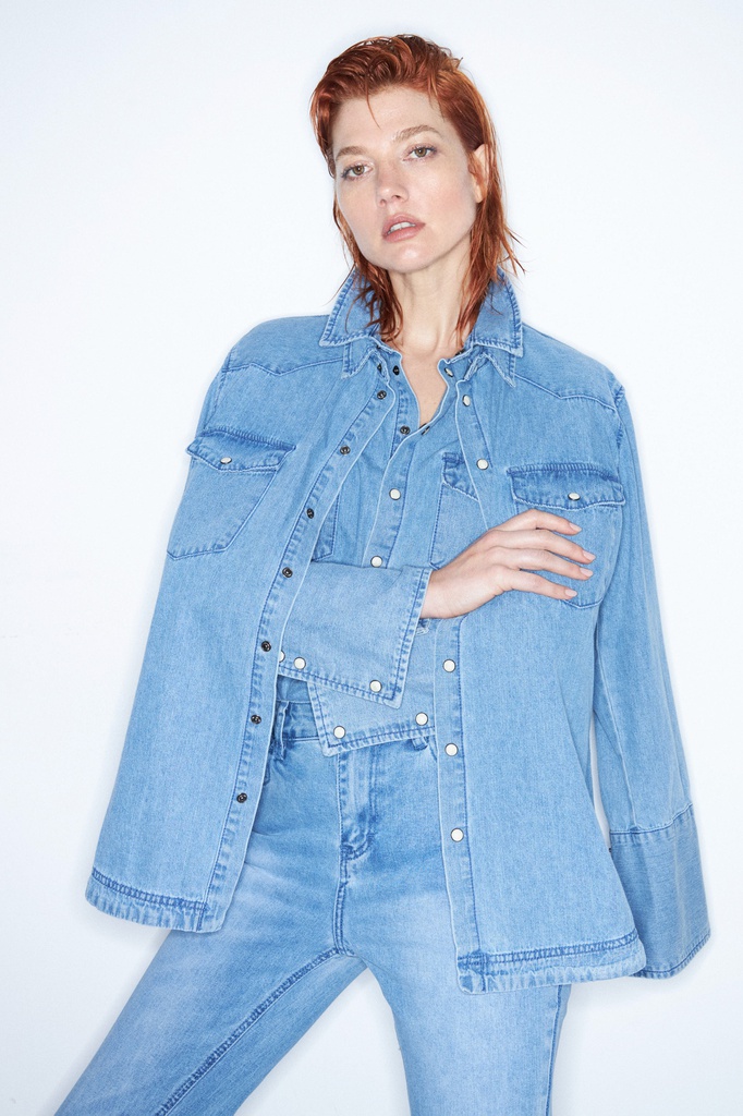 L155GBL5 CAMISA DE JEAN