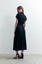 L155GDX5 VESTIDO CON FALDA PLISADA