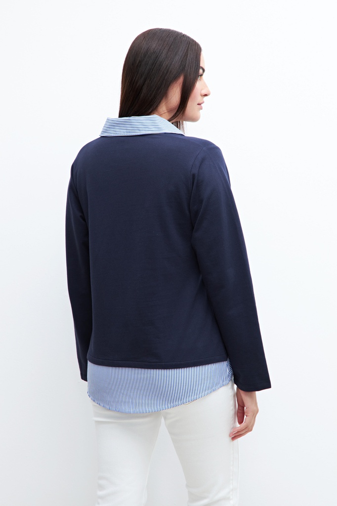 L160GTL4 SWEATSHIRT CON CAMISA