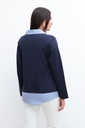 L160GTL4 SWEATSHIRT CON CAMISA