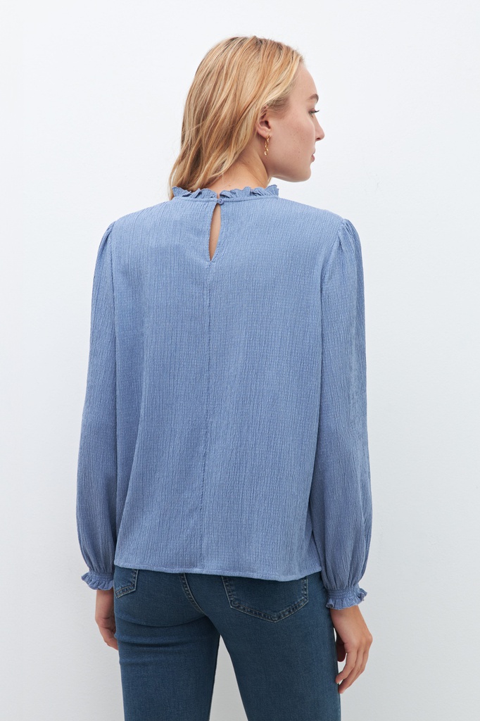 L162GBL11 BLUSA TEXTURADA