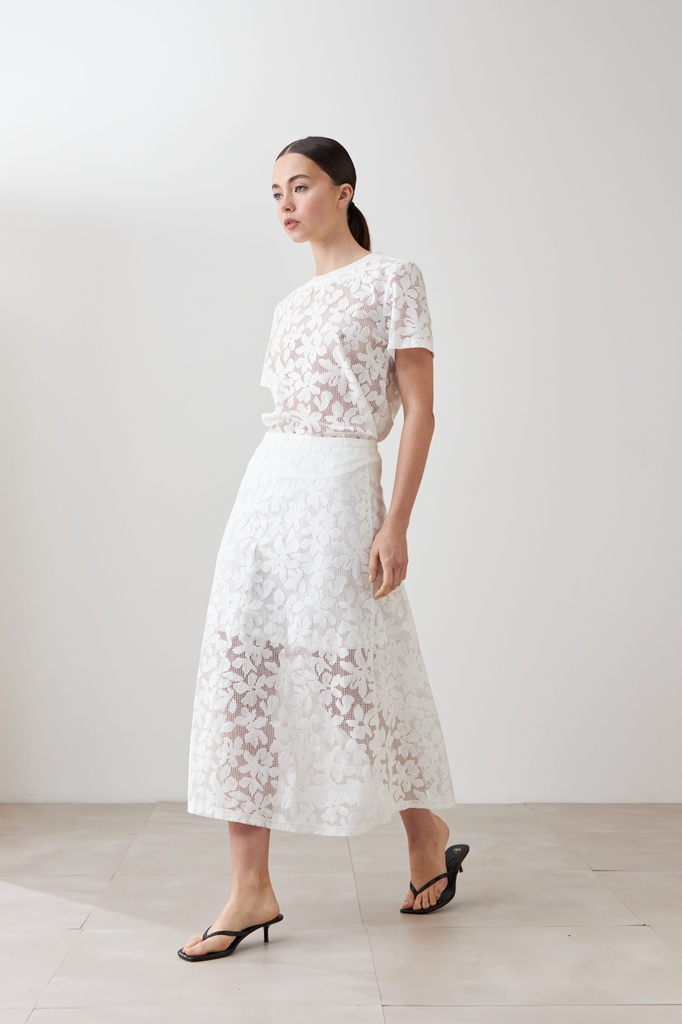 L167GSX1 MAXI FALDA ENCAJE