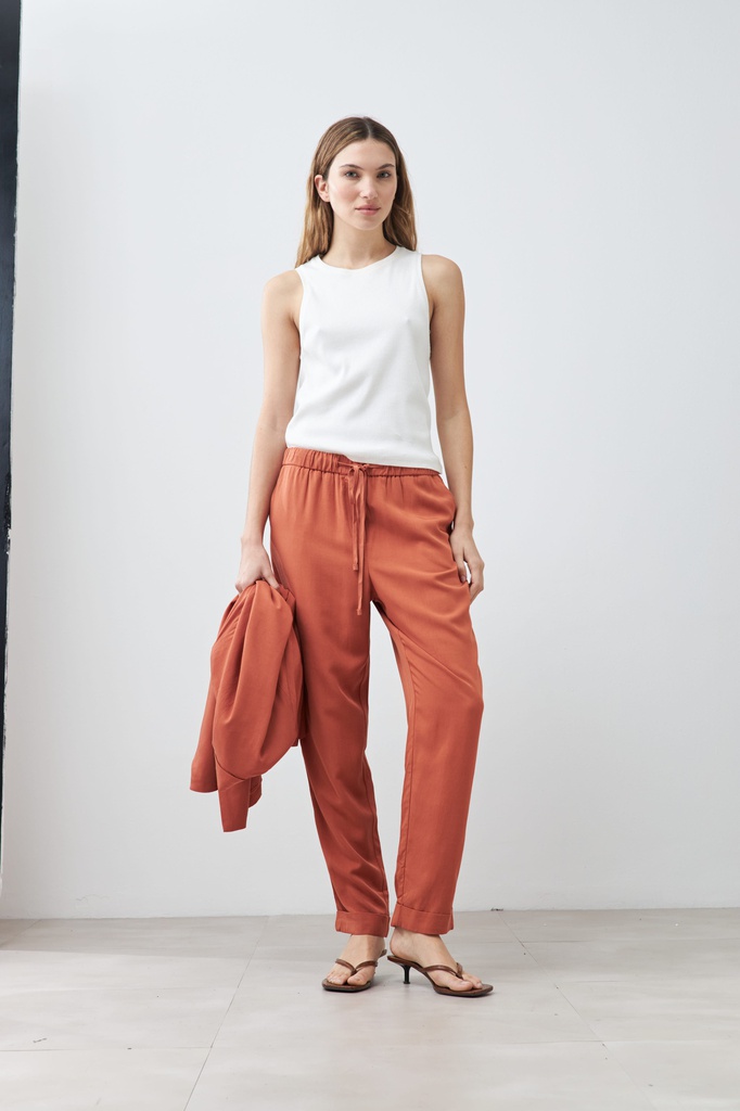 L167GPJ2 PANTALON DE LYOCELL