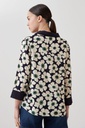 L167GBT10 BLUSA CON ESTAMPA MARGARITAS