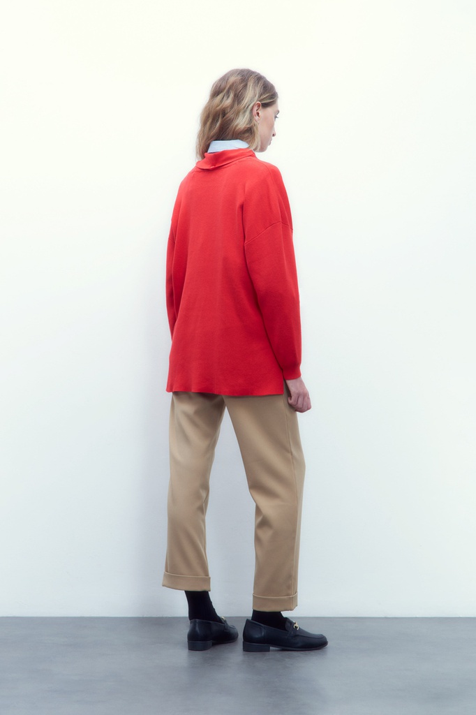 L151GKS1 SWEATER C/BUFANDA DESMONTABLE