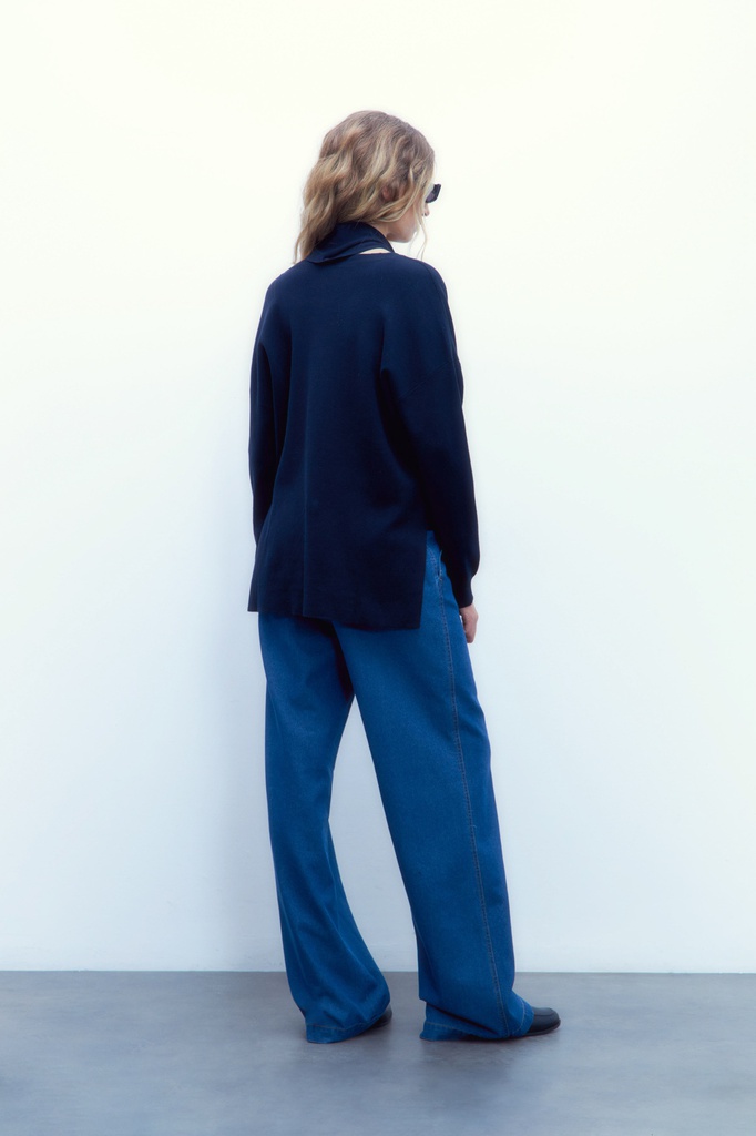 L151GKS1 SWEATER C/BUFANDA DESMONTABLE