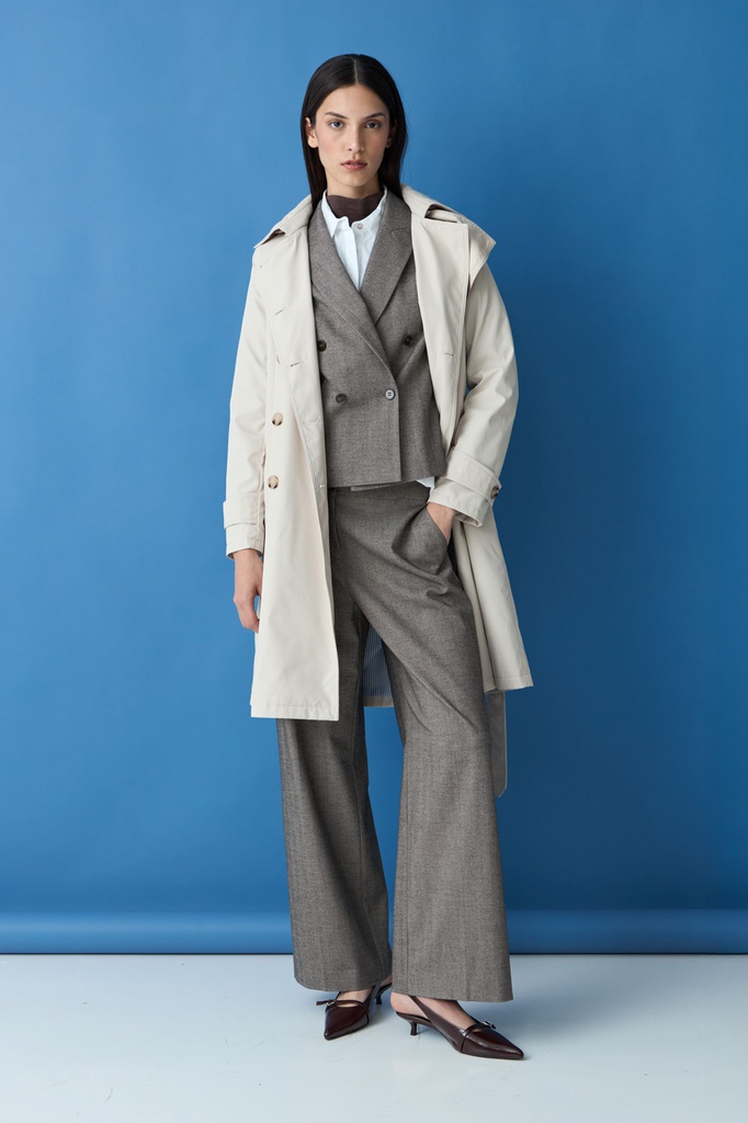 L171GOC1 TRENCH IMPERMEABLE CAPUCHA DESMONTABLE