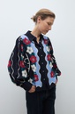 L170GBL17 CAMISA ESTAMPA FLORAL NATIVA