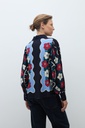 L170GBL17 CAMISA ESTAMPA FLORAL NATIVA