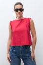 L170GBS1 BLUSA CON SISA DRAPEADA