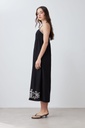 L167GDX14 MAXI VESTIDO BORDADO