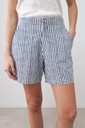 L167GPH4 BERMUDA RAYADA CON BOLSILLOS