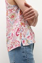 L168GBS6 BLUSA ESTAMPADA PAISLEY