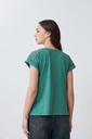 L167GTH12 REMERA CON BORDADO EN HOMBROS