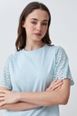 L167GTH3 REMERA CON BRODERIE