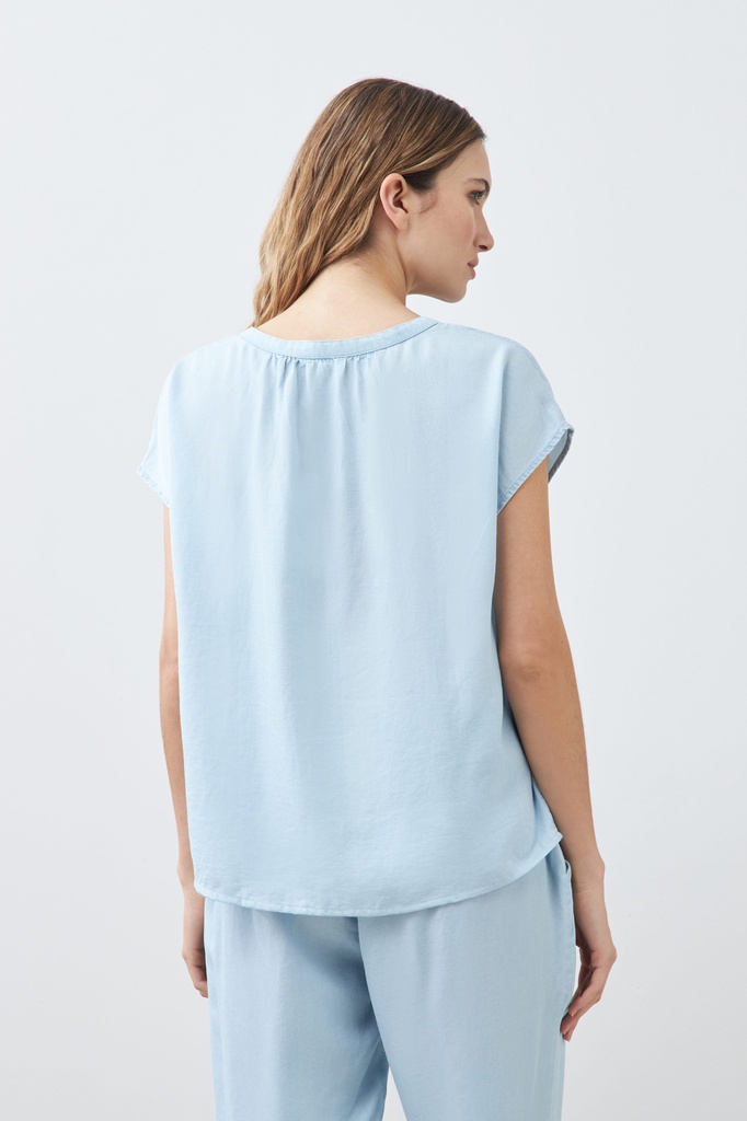 L167GBH2 BLUSA DE LYOCELL