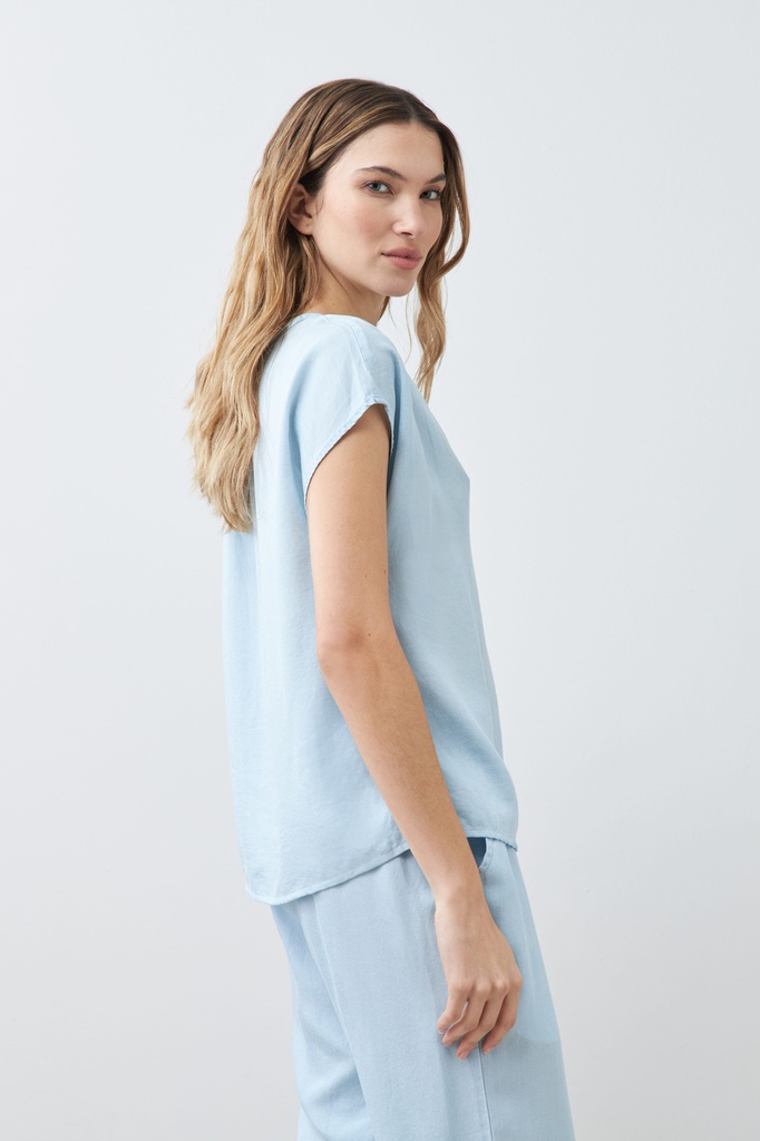 L167GBH2 BLUSA DE LYOCELL