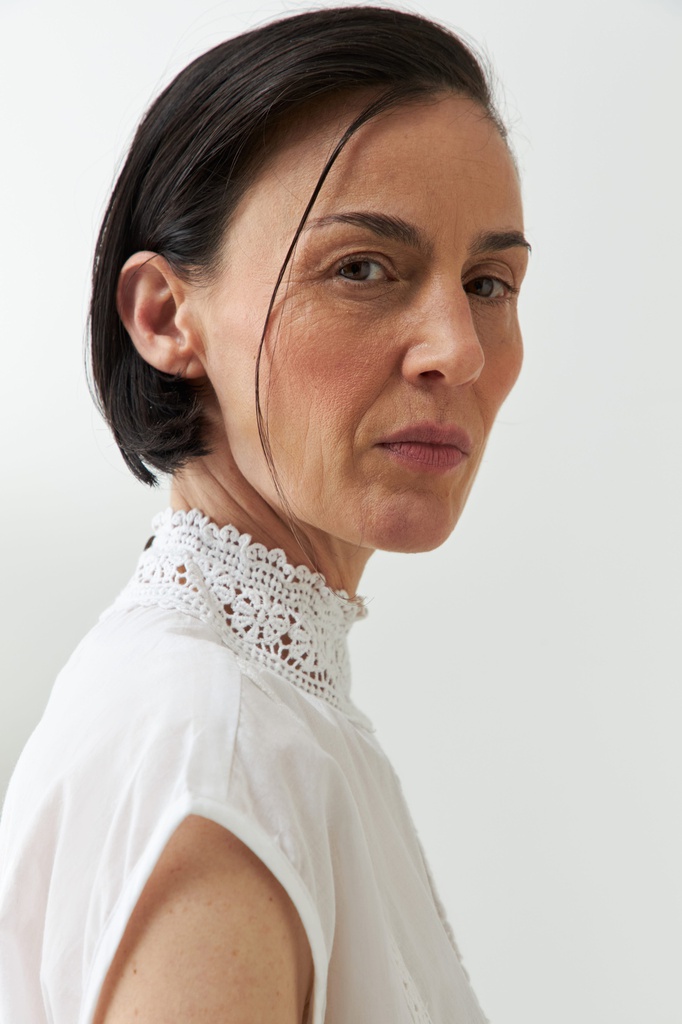 L168GBH7 BLUSA ROMANTICA CON PUNTILLAS
