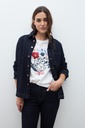 L170GTH13 REMERA ESTAMPA FLORAL NATIVA