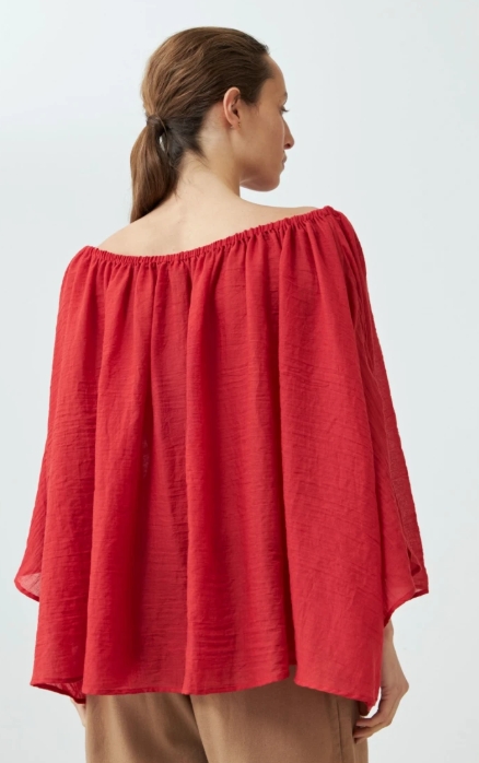 L168GBL6 BLUSA ESCOTE BARDOT