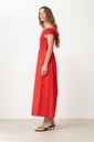 L168GDX12 VESTIDO ESCOTE BARDOT CON BOLSILLOS