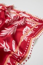L167ATN2 PAÑUELO ESTAMPADO BOTANICO