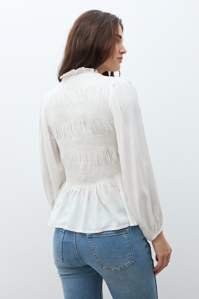 L170GBL15 CAMISA ROMANTICA