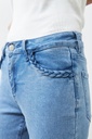 L165GPO3 JEAN BOOTCUT KATY CON DETALLE TRENZADO