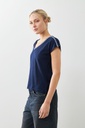 L165GTH14 REMERA BORDADA ESCOTE EN V