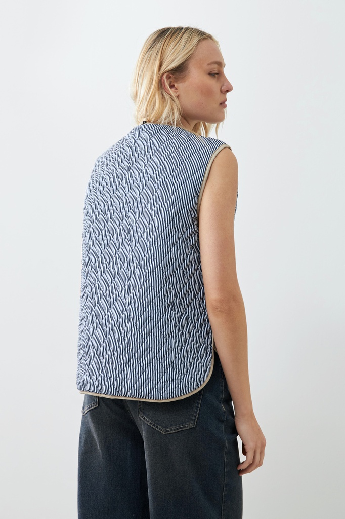 L165GOV2 CHALECO CAPITONEADO REVERSIBLE