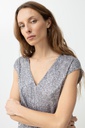 L165GBH6 BLUSA LENTEJUELAS ESCOTE V