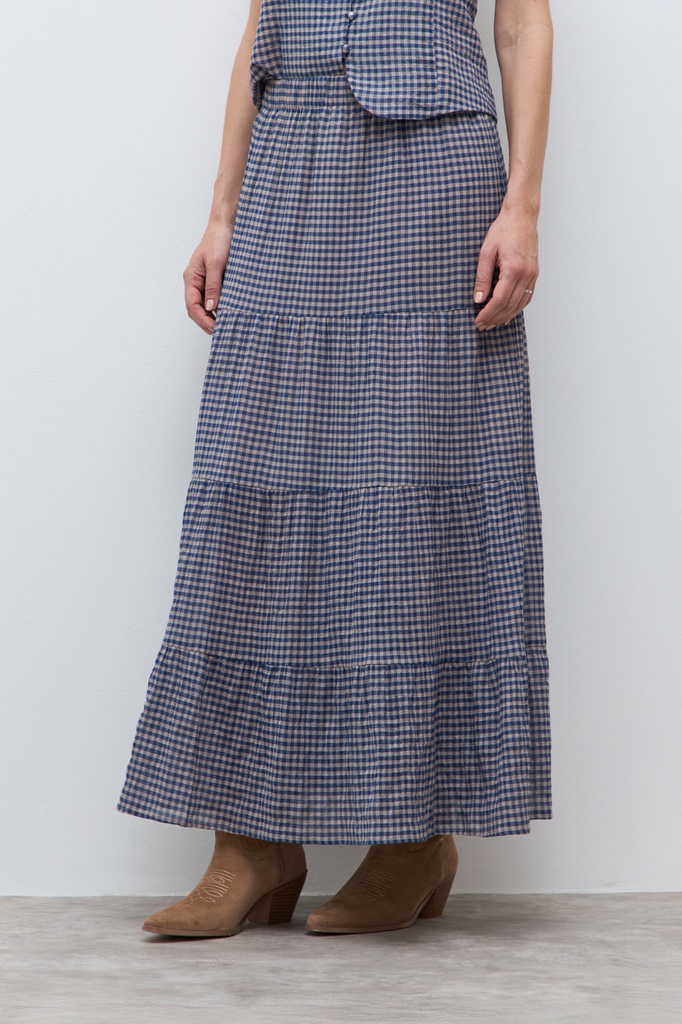 L172GSX1 MAXI FALDA VICHY
