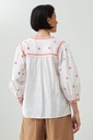 L168GBL3 BLUSA BOHO CON BORDADOS