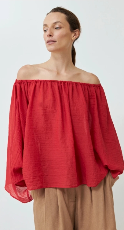 L168GBL6 BLUSA ESCOTE BARDOT