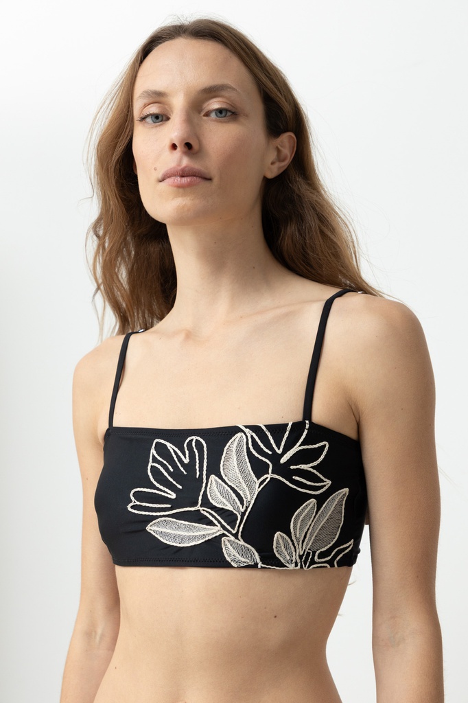 L168GWT1 BIKINI TOP SANTORINI BORDADO