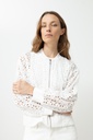 L168GOC2 CAMPERA BRODERIE CON CIERRE