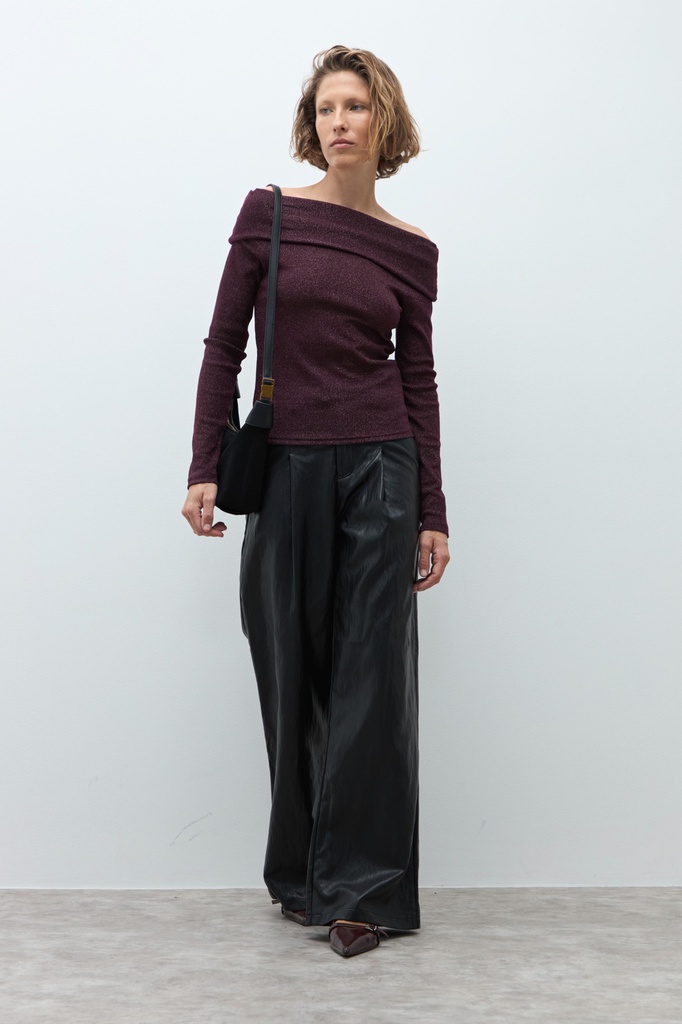 L172GBL3 BLUSA ESCOTE BARDOT