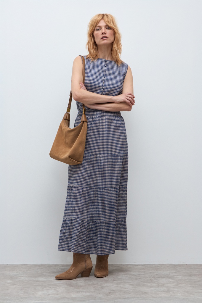 L172GSX1 MAXI FALDA VICHY