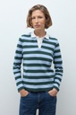 L172GTL2 REMERA RAYADA CUELLO POLO