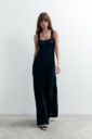 L155GKD1 VESTIDO TEJIDO CON DETALLE LUREX