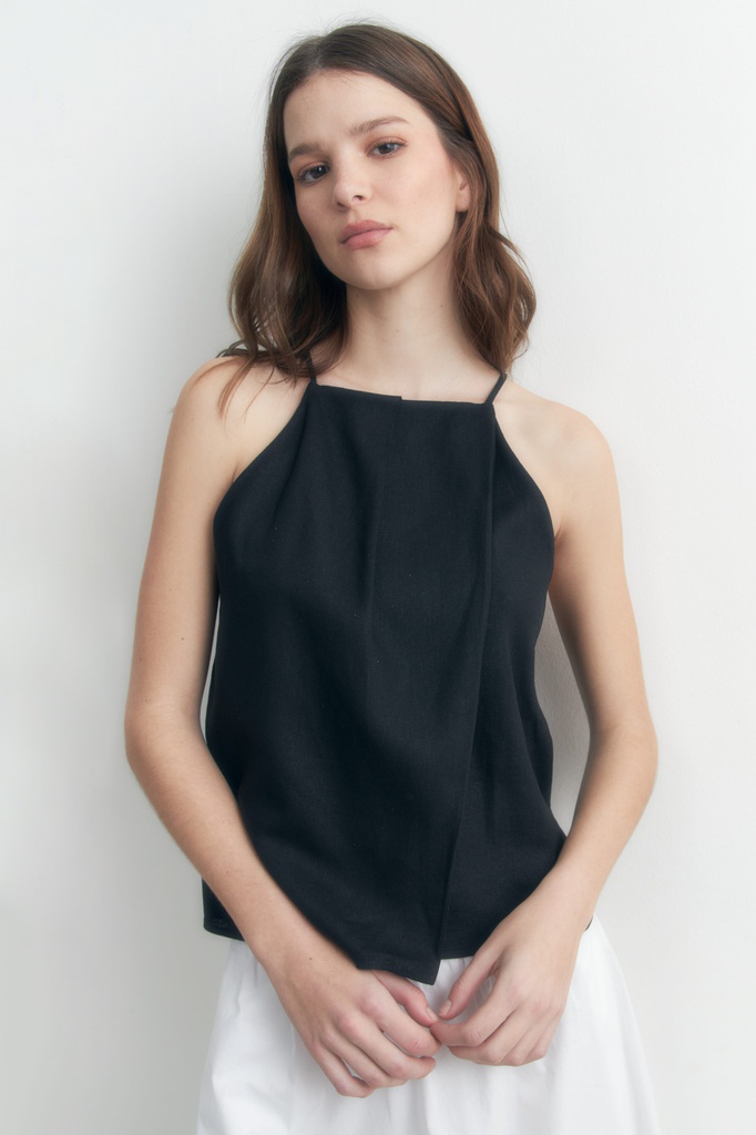 L158GBS5 TOP HALTER DE LINO