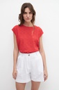 L158GPH3 SHORT DE LINO CON PINZAS