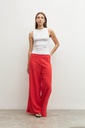 L158GPP4 PANTALON ANCHO DE LINO CON TAJO
